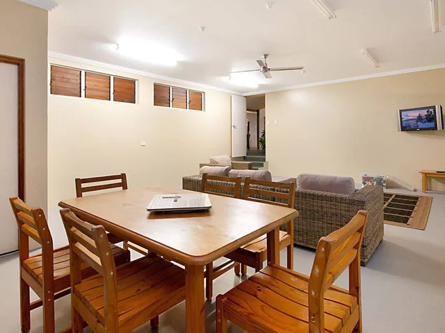Second dining and lounge area