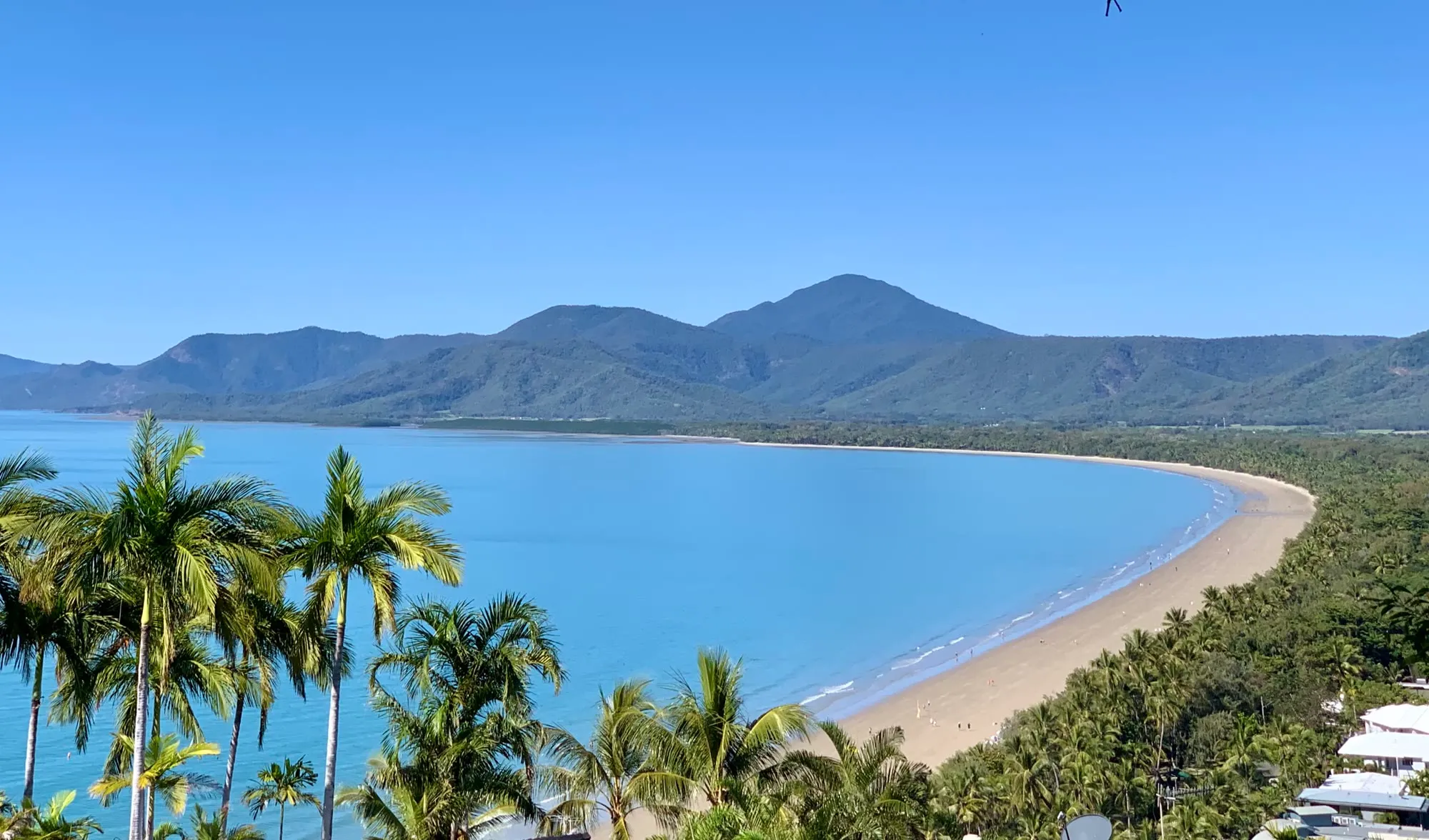 Four Mile Beach seen from Flagstaff Hill lookout