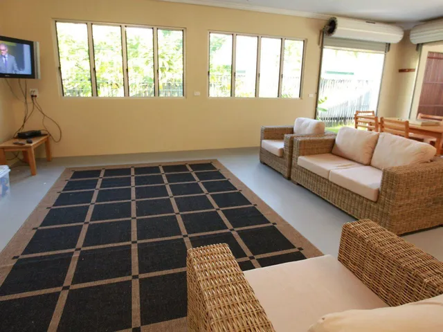 Rumpus room with TV and seating